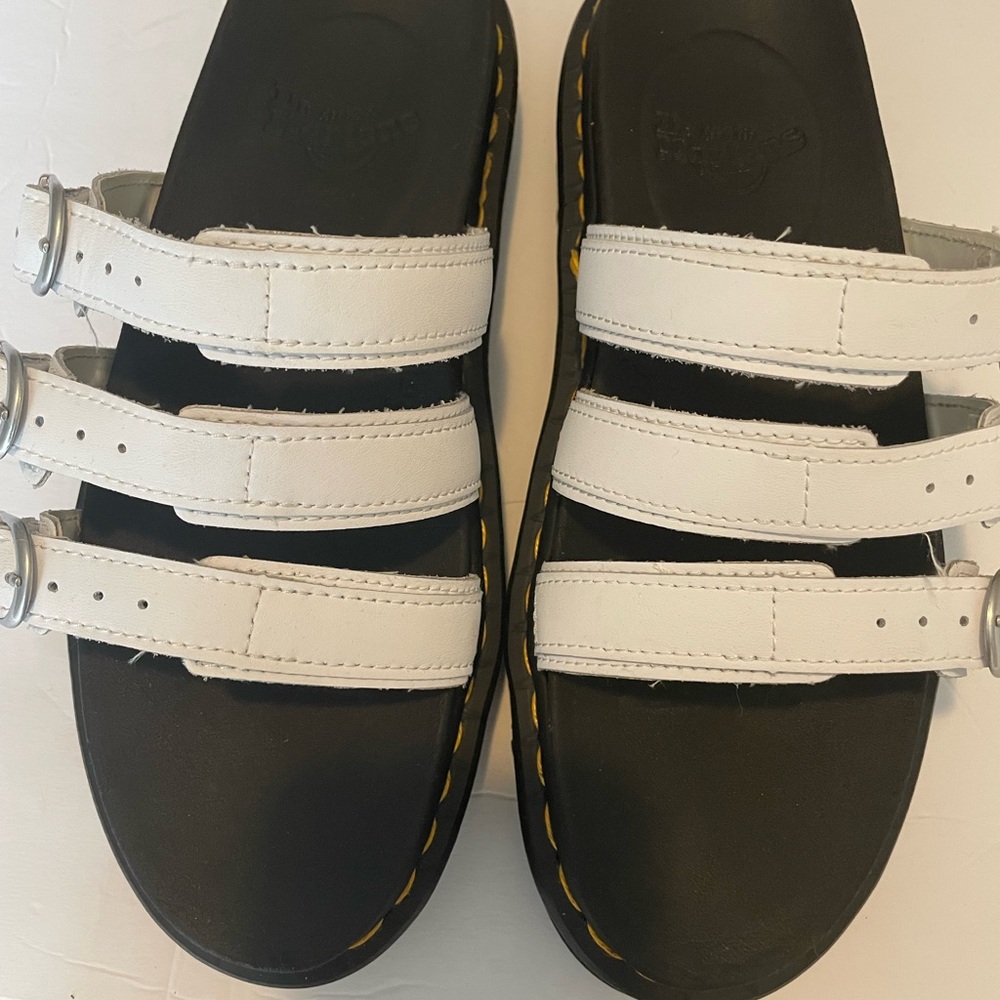 Dr. Martens White  Sandals